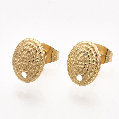 304 Stainless Steel Stud Earring Findings X-STAS-S079-74A-1