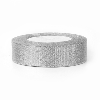 Glitter Metallic Ribbon ORIB-25mm-S-1