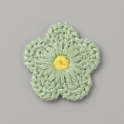 Two Tone Polyester Knitted Ornament Accessories DIY-WH0308-416A-1