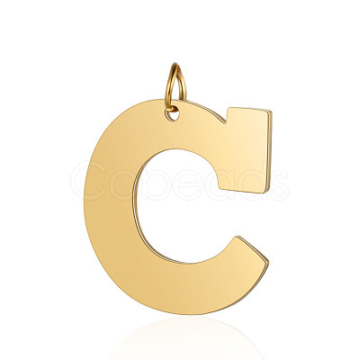 201 Stainless Steel Pendants STAS-S105-T585G-C-1