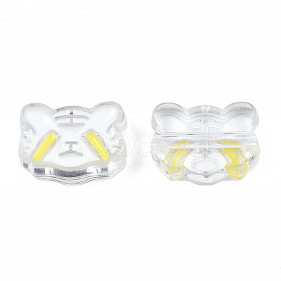 Transparent Acrylic Beads ACRC-T002-01A-1