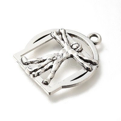 Tibetan Style Alloy Pendants FIND-G078-18AS-1