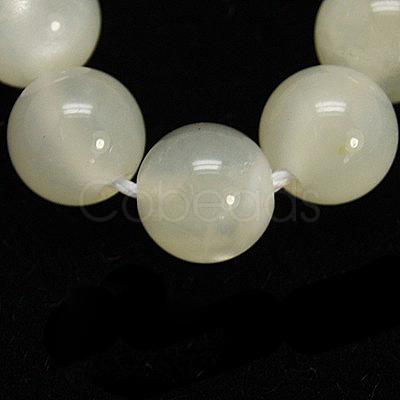 Natural White Moonstone Beads Strands G-D294-6mm-1
