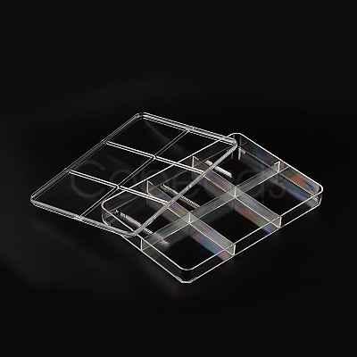 Rectangle Shaped Plastic Jewelry Bead Containers LS-OBOX-O002-03-1