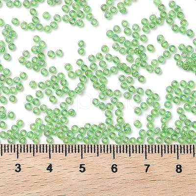 200G 8 Colors 12/0 Grade A Round Glass Seed Beads SEED-JP0010-01-2mm-1