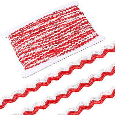 Polypropylene Fiber Wavy Fringe Trim Ribbon OCOR-GF0004-41-1