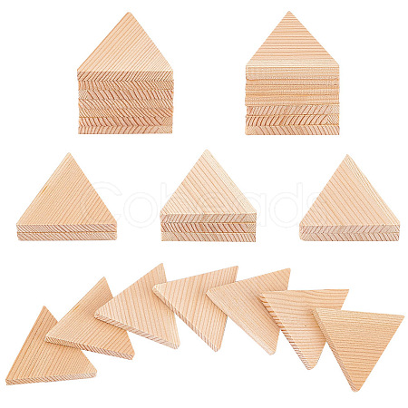 Unfinished Wood Pieces DIY-WH0273-90-1