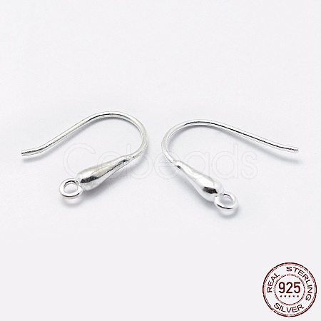Sterling Silver Earring Hooks X-STER-I014-11S-1