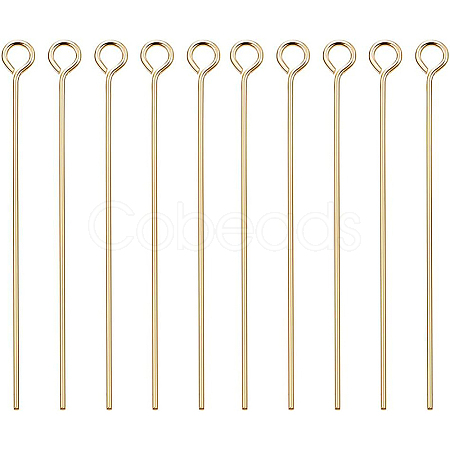 Brass Eye Pin KK-BC0003-98-0.7x45-1