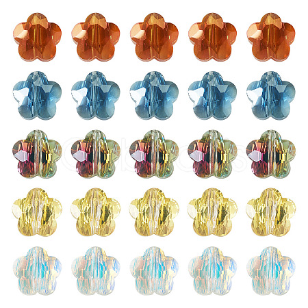 20Pcs Transparent Glass Beads GLAA-TADJ0001-08-1