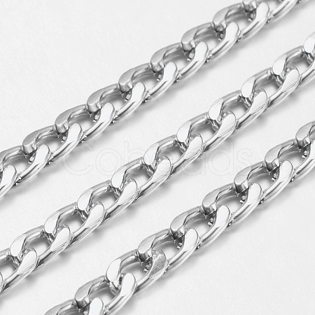 Aluminium Twisted Chains Curb Chains X-CHA-K1631-7-1