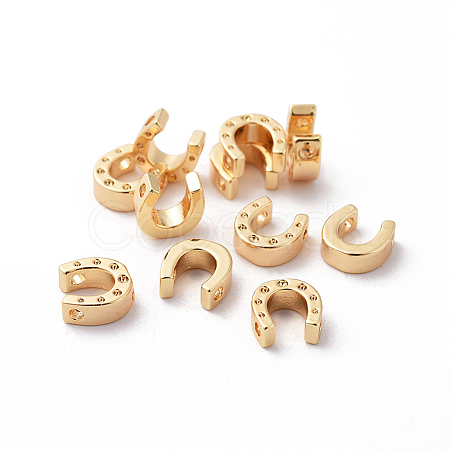 Brass Charms X-KK-R058-006G-1