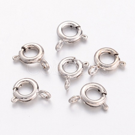 Brass Spring Ring Clasps EC095-NF-1