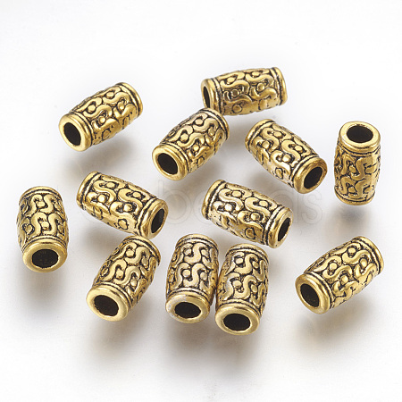 Tibetan Style Zinc Alloy Beads X-GLF0984Y-NF-1