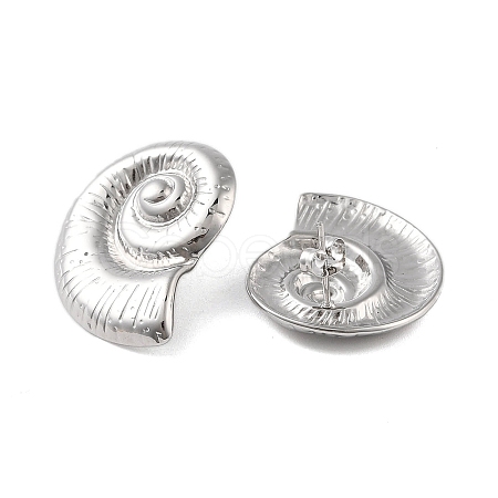304 Stainless Steel Earrings LS-EJEW-O004-11P-1