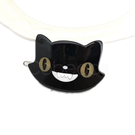 Cellulose Acetate with Iron Hair Clips PW-WG683EB-02-1