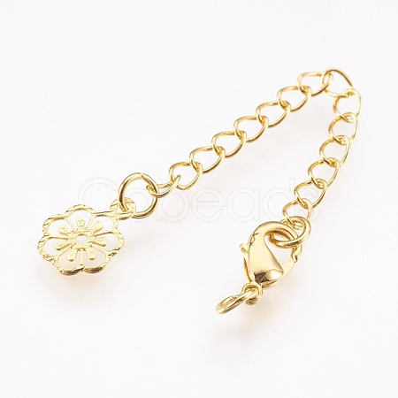 Brass Chain Extender KK-I633-31G-NR-1