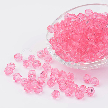 Transparent Acrylic Beads X-DB10MM-37-1