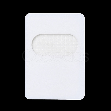 Oval Hole Acrylic Pearl Display Board Loose Beads Paste Board ODIS-M006-01J-1