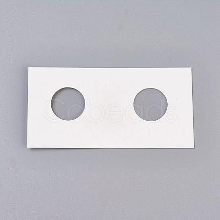 Cardboard Staple Type Coin Mylar Flip Holder Cover Case AJEW-WH0052-06A-1