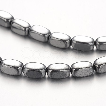 Electroplate Non-magnetic Synthetic Hematite Bead Strands G-F300-40A-01-1