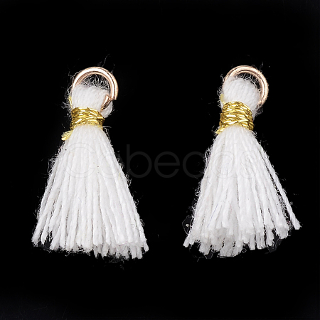 Polycotton(Polyester Cotton) Tassel Pendant Decorations FIND-S281-39-1