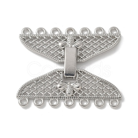 Brass Snap Clasps KK-U052-26P-1