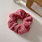 Plush Elastic Hair Accessories, for Girls or Women, Scrunchie/Scrunchy Hair Ties, Cerise, 120mm