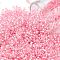 MIYUKI Delica Beads, Cylinder, Japanese Seed Beads, 11/0, (DB1335) Dyed Silver Lined Pink, 1.3x1.6mm, Hole: 0.8mm, about 2000pcs/10g