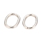 Tarnish Resistant 304 Stainless Steel Open Jump Rings, Oval, Stainless Steel Color, 13x11x2mm