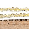 Natural Lemon Quartz(Heated) Beads Strands G-Q060-D07-5