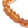 Electroplate Glass Beads Strands EGLA-Q127-A02-01D-3