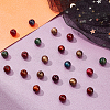 8 Colors Acrylic Beads MACR-PH0001-43-2