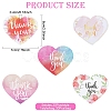 Coated Paper Thank You Greeting Card DIY-FS0007-76D-3