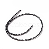 Electroplate Non-magnetic Synthetic Hematite Beads Strands G-L487-B-15-2