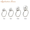Brass Cup Peg Open Cuff Ring Settings LS-KK-G518-10P-04-4
