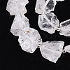 Natural Quartz Crystal Rough Beads Strands G-Q606-93-4