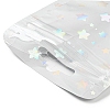 Rectangle Laser Plastic Yin-yang Zip Top Gift Bags X1-OPP-E004-01C-A02-3
