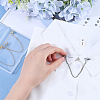 Zinc Alloy Hanging Chain Brooches FIND-GF0006-87D-3