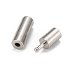 Brass Bayonet Clasps X-KK646-4-2