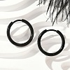 202 Stainless Steel Huggie Hoop Earrings EJEW-F111A-19mm-EB-1