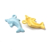 Spray Paint Alloy Pendants FIND-H060-01A-2