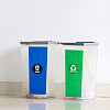 6Pcs 2 Styles PVC Garbage Recycle Trash sign stickers DIY-WH0043-40-6