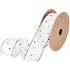 1Roll Printed Polyester Chiffon Ribbons OCOR-CY0002-35C-1