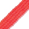 Transparent Glass Beads Strands X1-EGLA-A034-T4mm-MD01-1