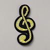 Polyester Clothing Patches PATC-WH0028-022E-1