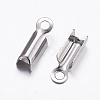 Tarnish Resistant 304 Stainless Steel Folding Crimp Ends STAS-K146-008-2.5mm-1