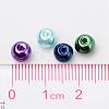 Ocean Mix Pearlized Glass Pearl Beads HY-X006-6mm-11-4