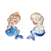 Transparent Resin Cabochons X-CRES-N018-054-1