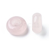 Natural Rose Quartz European Beads X-G-G740-12x6mm-08-2